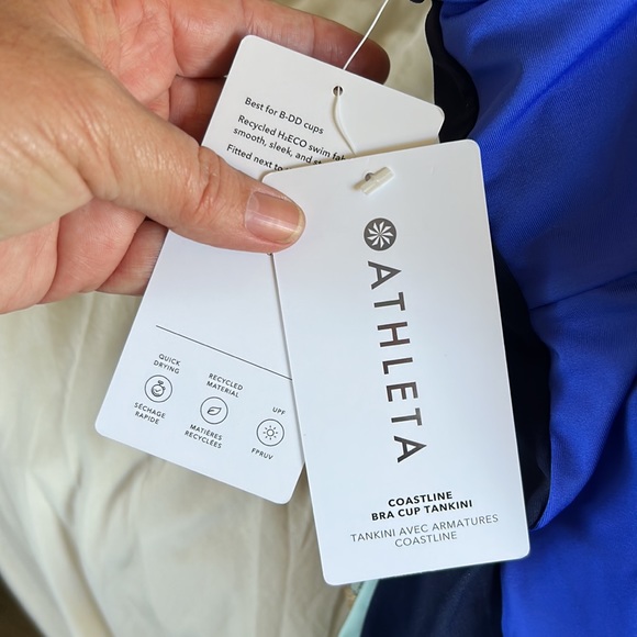 New Athleta tankini top! 40D/DD - Picture 4 of 5